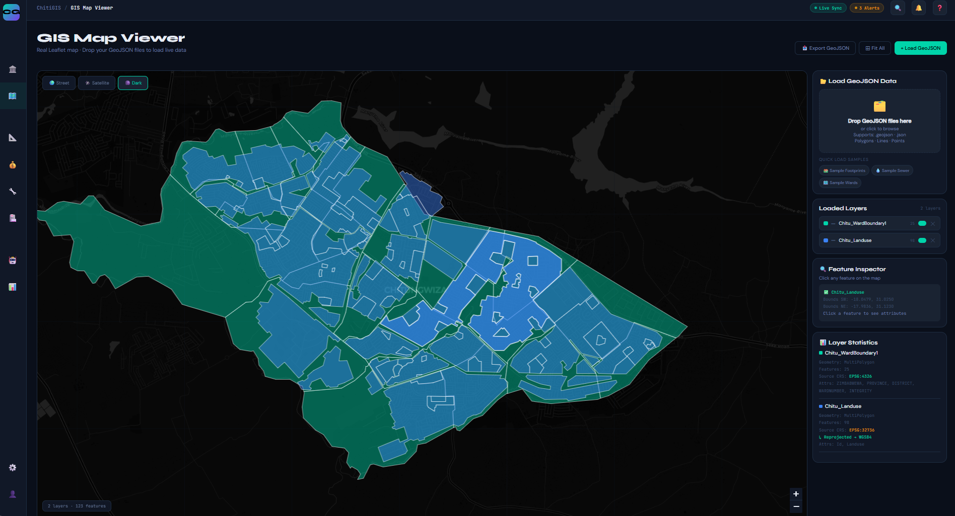chitungwiza gis mapviewer1