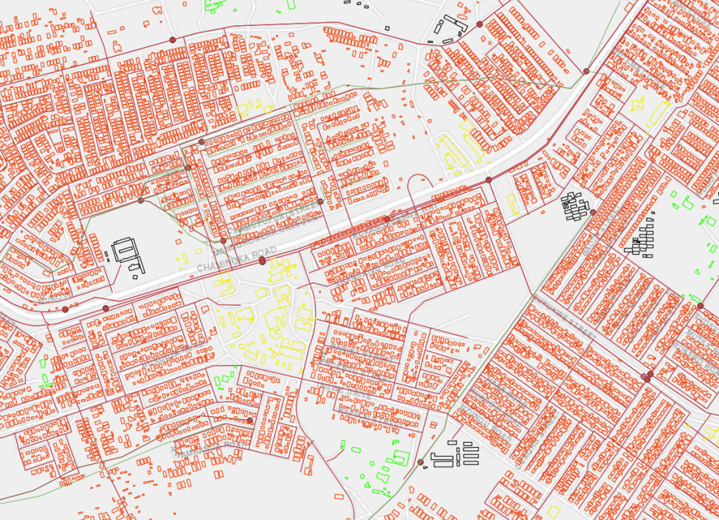 chitungwizw gis data