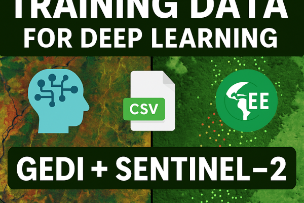 creating agbd training data with gedi and sentinel 2 for deep learning