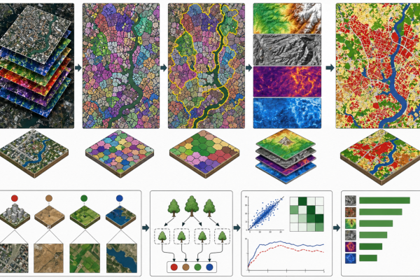 object based urban land cover mapping