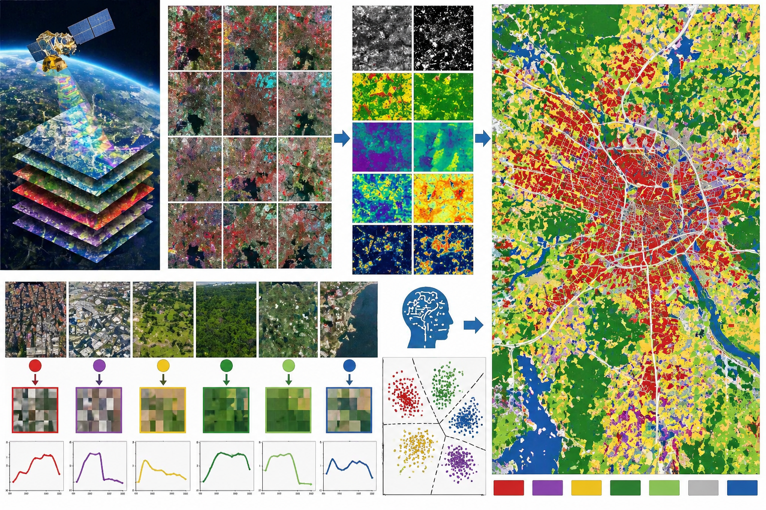 Pixel-based Urban Land Cover Mapping